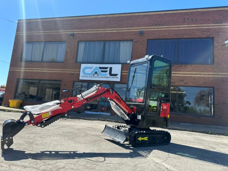 Mini Excavator 1T with Briggs & Stratton Cab (EX1BS-C) - Image 7