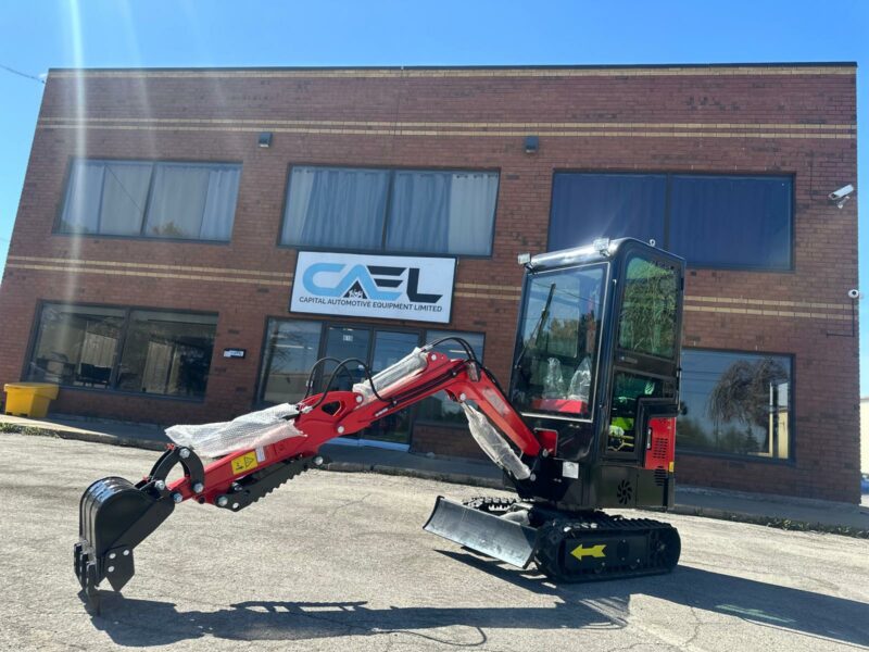 Mini Excavator 1T with Briggs & Stratton Cab (EX1BS-C) - Image 18