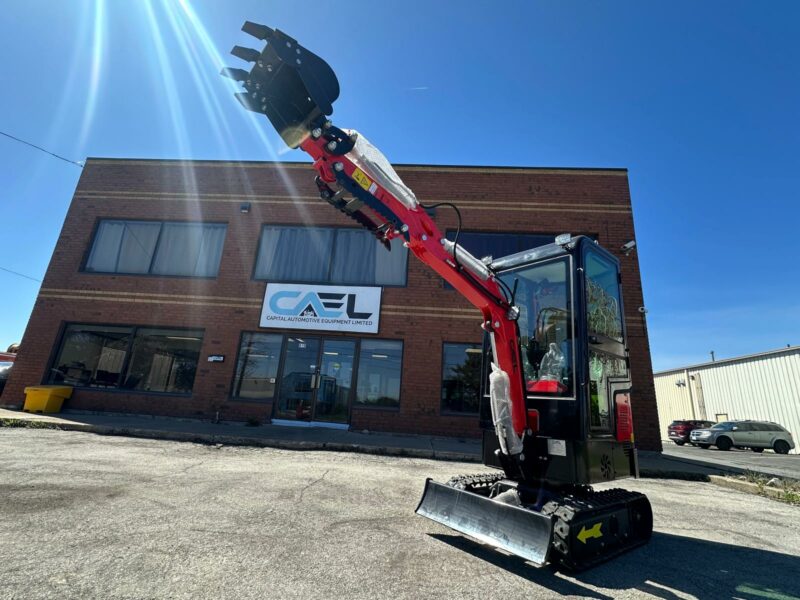 Mini Excavator 1T with Briggs & Stratton Cab (EX1BS-C) - Image 17