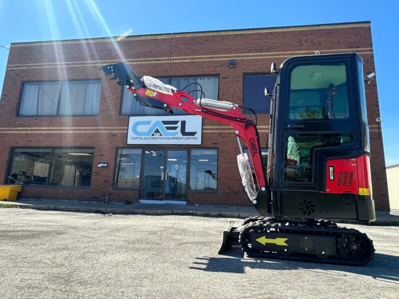 Mini Excavator 1T with Briggs & Stratton Cab (EX1BS-C) - Image 9