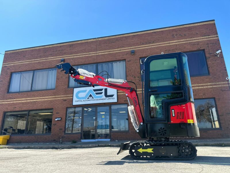 Mini Excavator 1T with Briggs & Stratton Cab (EX1BS-C) - Image 4