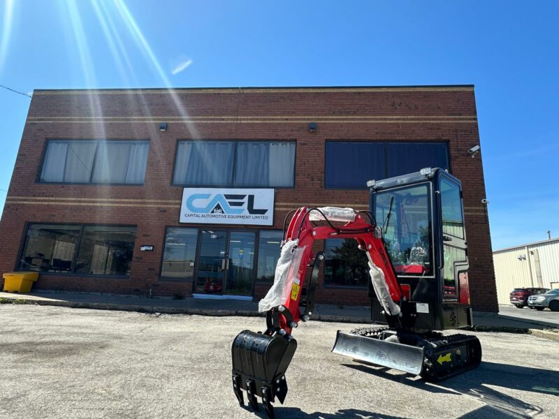 Mini Excavator 1T with Briggs & Stratton Cab (EX1BS-C) - Image 6
