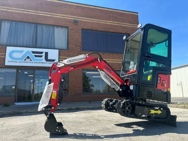 Mini Excavator 1T with Briggs & Stratton Cab (EX1BS-C) - Image 16