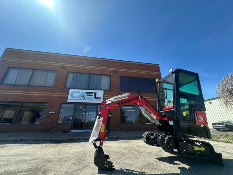 Mini Excavator 1T with Briggs & Stratton Cab (EX1BS-C) - Image 15
