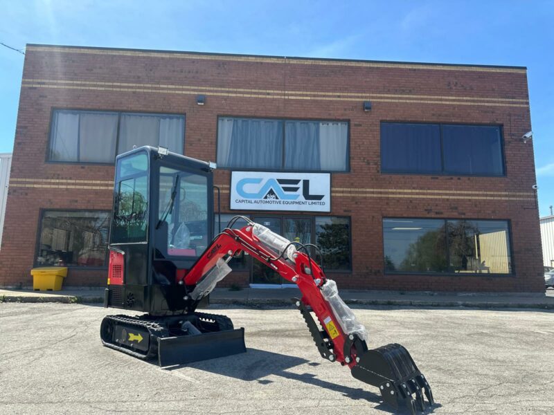 Mini Excavator 1T with Briggs & Stratton Cab (EX1BS-C) - Image 2