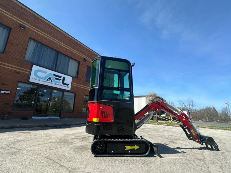 Mini Excavator 1T with Briggs & Stratton Cab (EX1BS-C) - Image 14