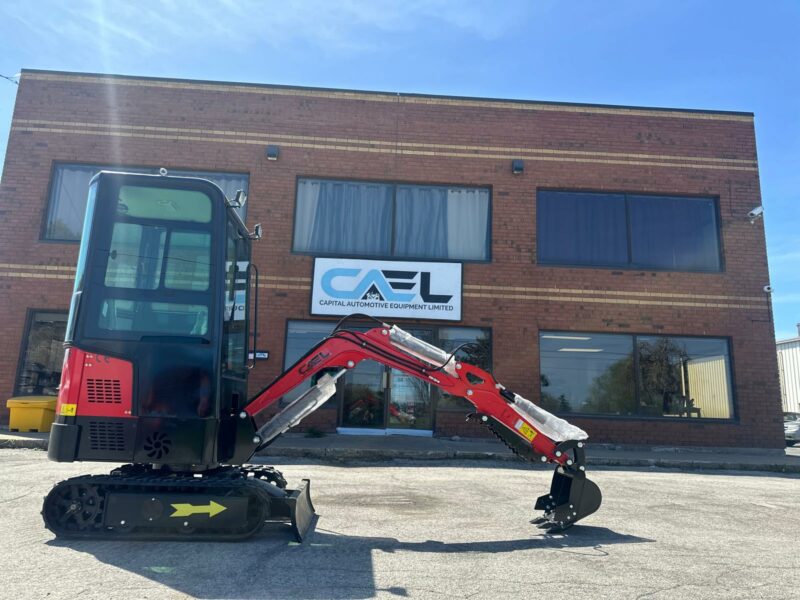 Mini Excavator 1T with Briggs & Stratton Cab (EX1BS-C) - Image 13