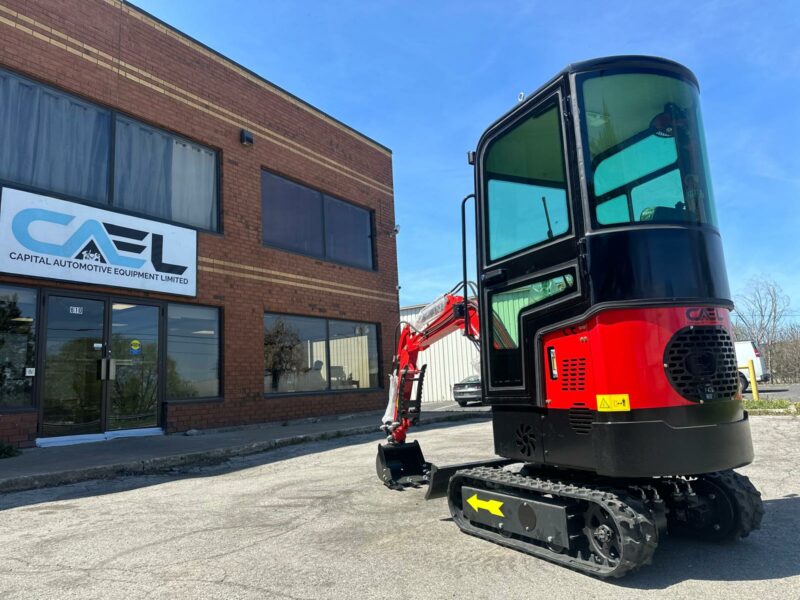 Mini Excavator 1T with Briggs & Stratton Cab (EX1BS-C) - Image 11