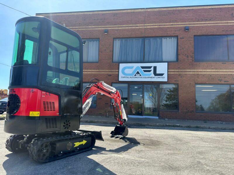 Mini Excavator 1T with Briggs & Stratton Cab (EX1BS-C) - Image 8