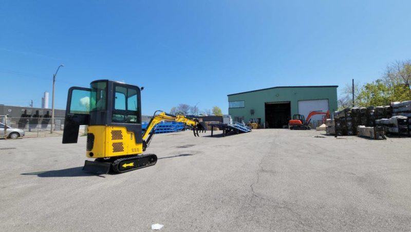 Mini Excavator1.3T with Kubota engine, Swing boom and Cab (EX13KB-C) - Image 12
