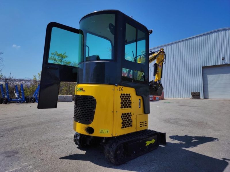 Mini Excavator1.3T with Kubota engine, Swing boom and Cab (EX13KB-C) - Image 9
