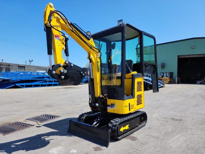 Mini Excavator1.3T with Kubota engine, Swing boom and Cab (EX13KB-C) - Image 10