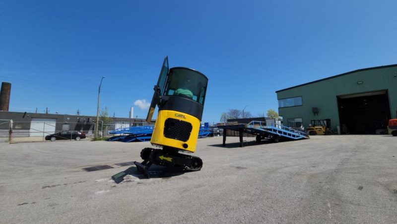 Mini Excavator1.3T with Kubota engine, Swing boom and Cab (EX13KB-C) - Image 6