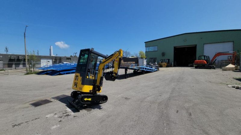 Mini Excavator1.3T with Kubota engine, Swing boom and Cab (EX13KB-C) - Image 4