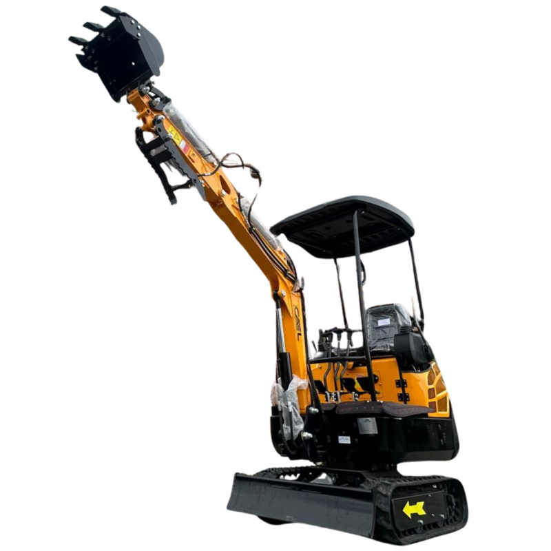 Mini Excavator 1.5T With B&S Engine, Swing boom, Hydraulic Thumb (EX15BS-AD)
