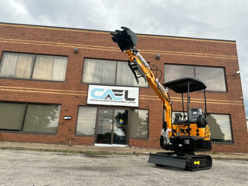 Mini Excavator 1.5T With B&S Engine, Swing boom, Hydraulic Thumb (EX15BS-AD) - Image 24