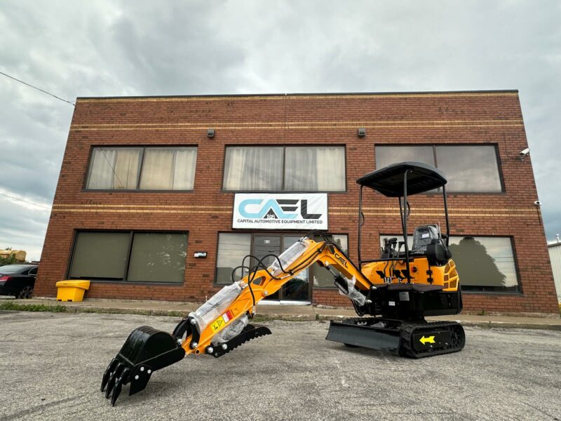 Mini Excavator 1.5T With B&S Engine, Swing boom, Hydraulic Thumb (EX15BS-AD) - Image 6