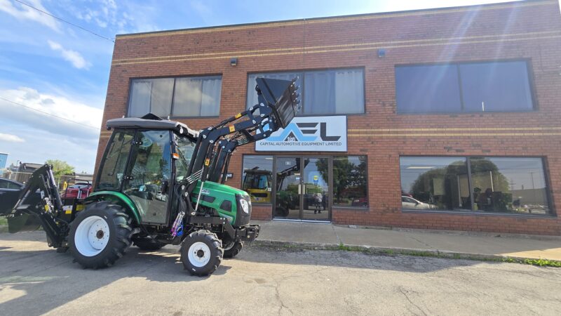 Tractor with Cab, Loader and Backhoe - Image 8
