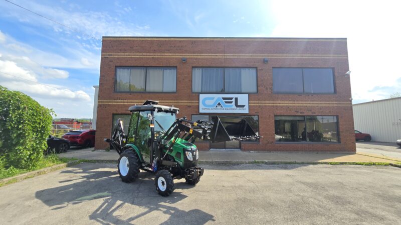 Tractor with Cab, Loader and Backhoe - Image 10