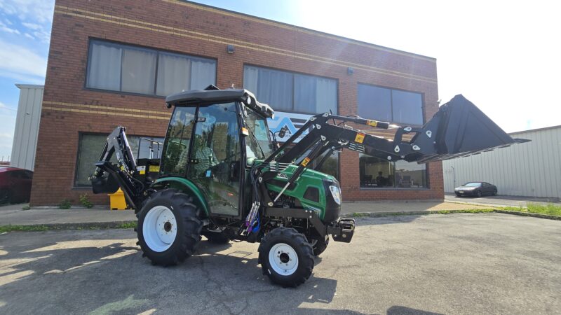 Tractor with Cab, Loader and Backhoe - Image 11