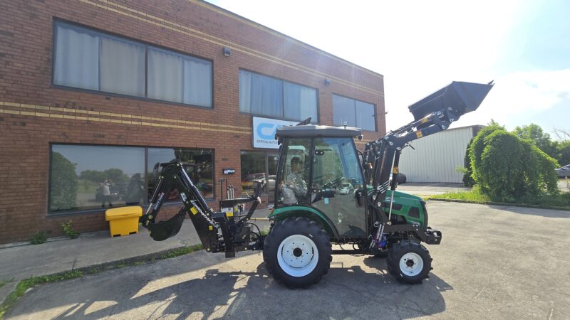 Tractor with Cab, Loader and Backhoe - Image 15