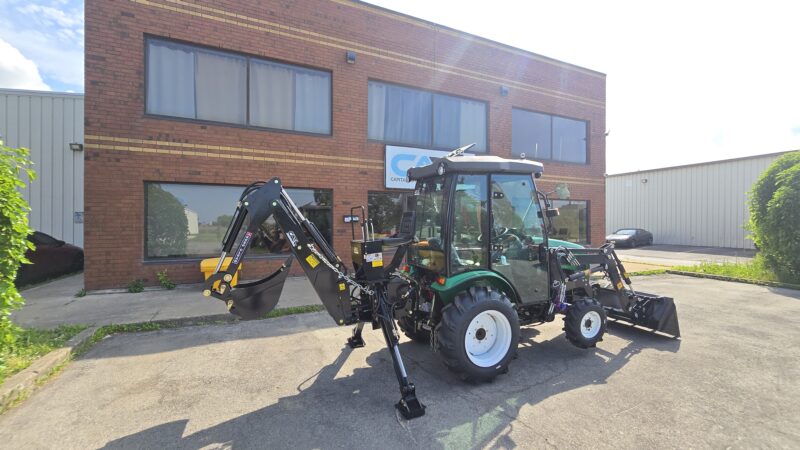 Tractor with Cab, Loader and Backhoe - Image 16