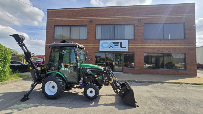 Tractor with Cab, Loader and Backhoe - Image 22