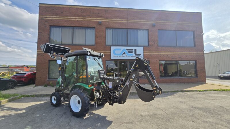 Tractor with Cab, Loader and Backhoe - Image 27