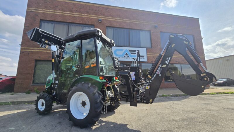 Tractor with Cab, Loader and Backhoe - Image 23